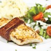 Bacon-Wrapped Halibut