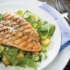 Grilled Salmon Caesar Salad