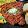 Grilled Salmon with Cherry-Chipotle Glaze