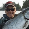 LaDonna with King Salmon