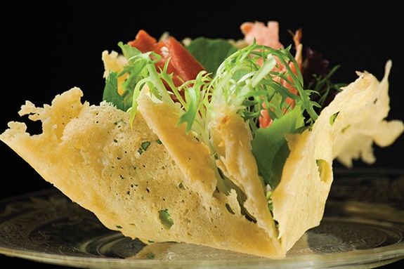 Classy Parmesan Basket