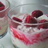Raspberry Fool with Cardamom Cookies