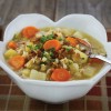 Root Vegetable and Barley Soup