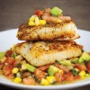 Sauteed Snapper with Fresh Avocado Salsa