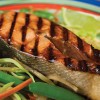 Soy Maple Glaze Grilled Salmon Steaks