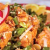Sesame Salmon Salad with Sugar Snap Peas